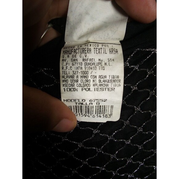 Club Paradise Womens Black Long Dress With Cardigan Size Large - Picture 6 of 13